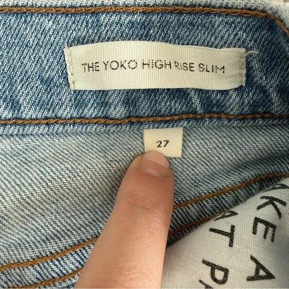 DENIM FORUM | The Yoko High Rise Slim | Size 27 - Picture 16 of 16
